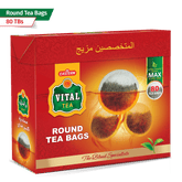 Round Tea Bags (80)